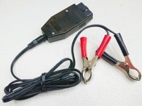 バッテリー交換時にバックアップ