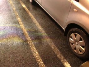 オイル漏れの確認