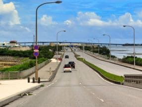 うるま市の道路